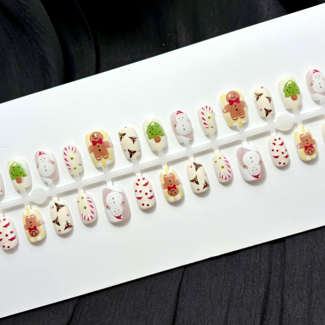 Themed Decorative Press-On Nail Collection