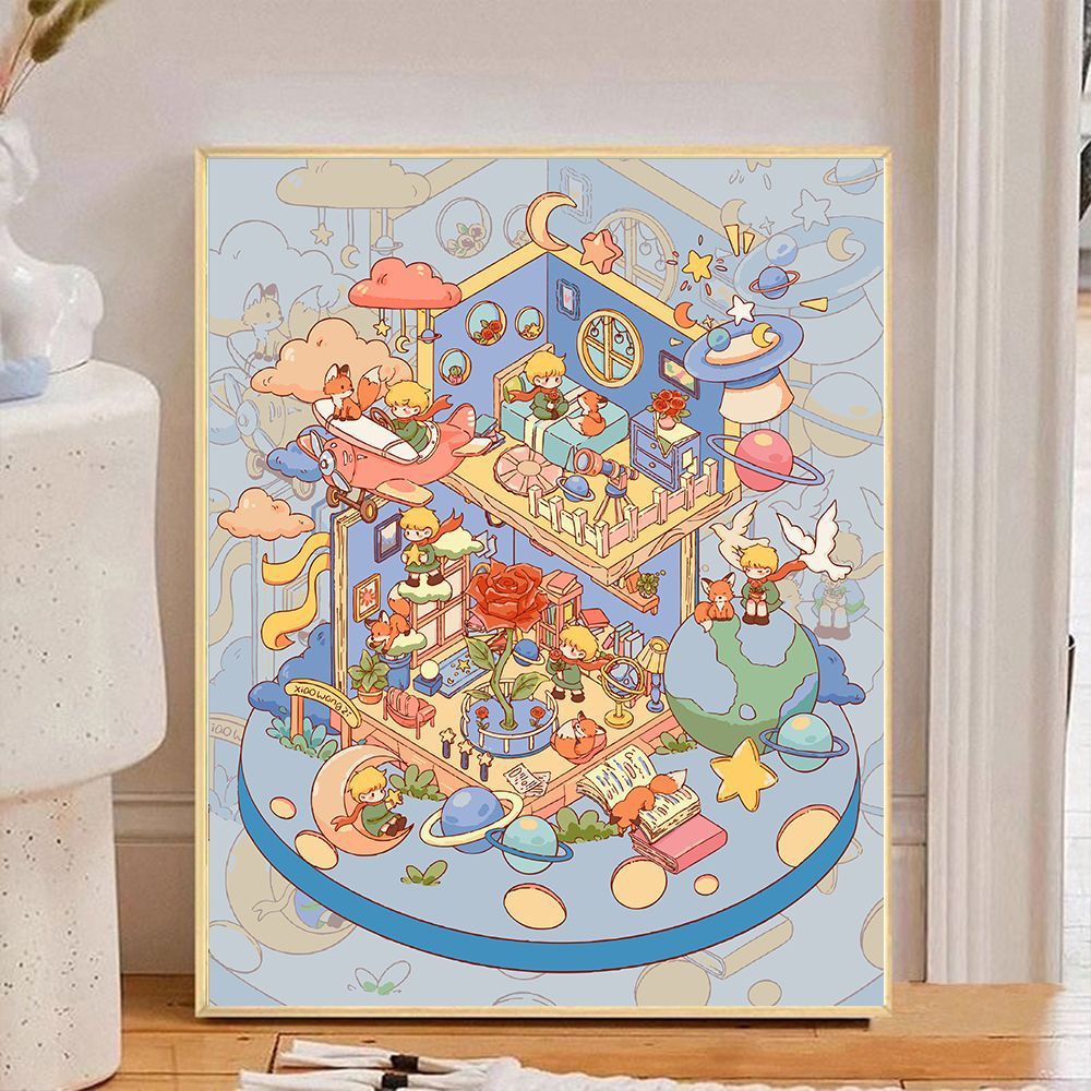 Whimsical Storybook Art Print Bowlift