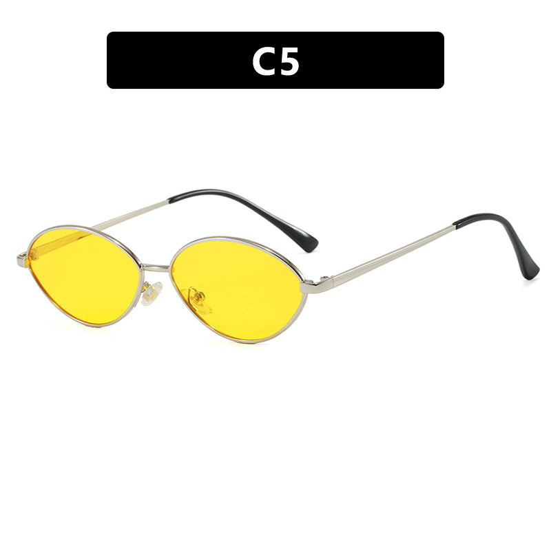 Ladies' fashionable sunglasses with oval design and polarized lenses Bowlift
