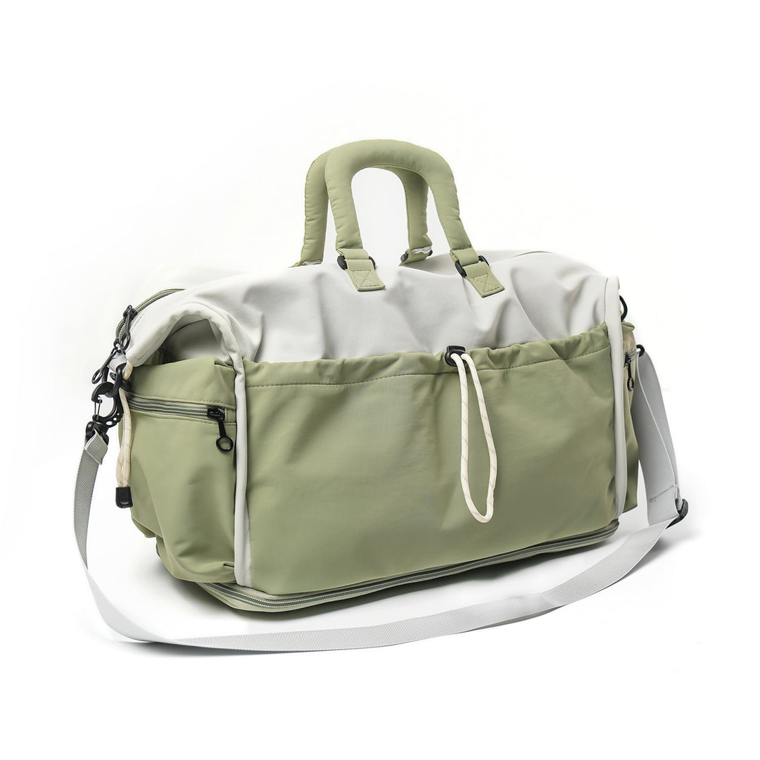 Dual-Compartment Travel Tote