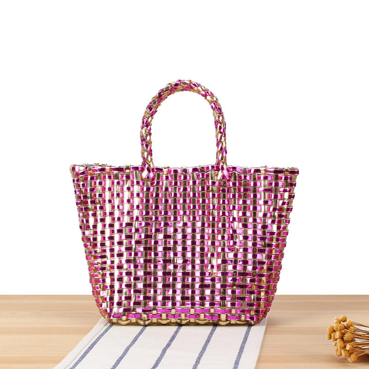 Refined wicker tote bag Bowlift