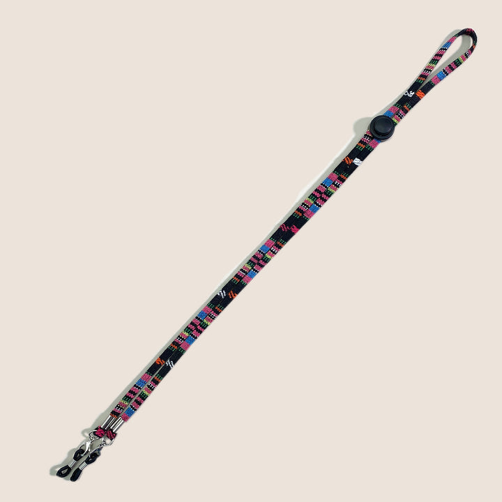 Decorative Patterned Eyewear Retention Strap Bowlift