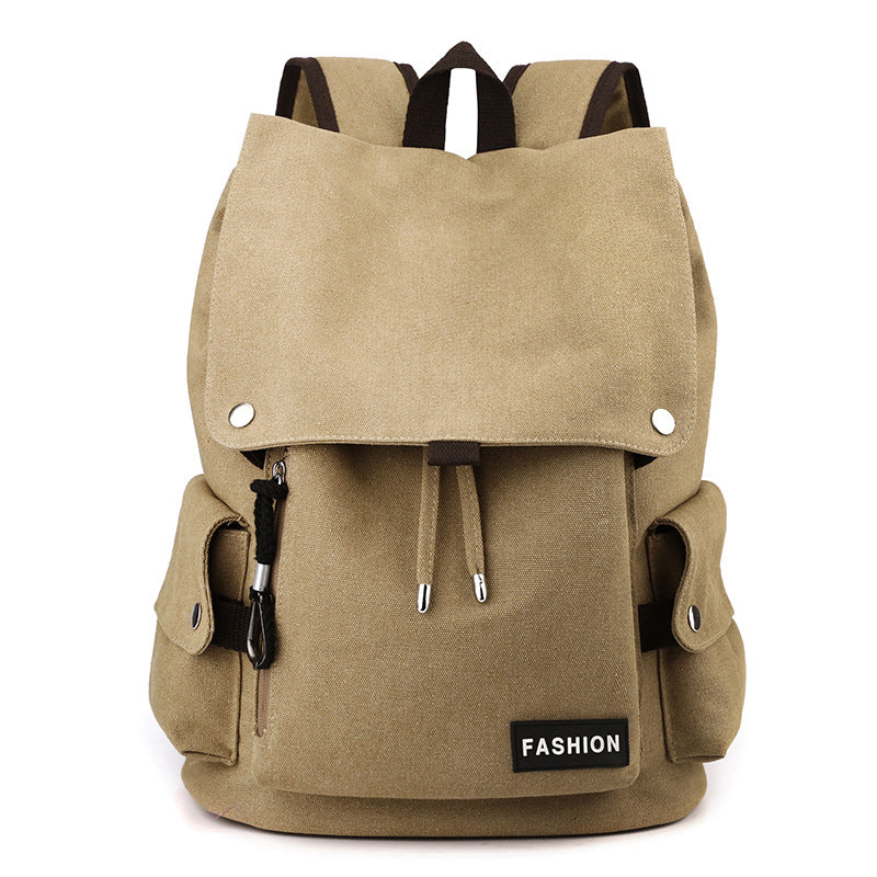 Rugged Canvas Outdoor Backpack Bowlift