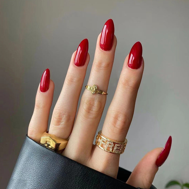 Elegant Acrylic Nails with High Gloss Finish Bowlift