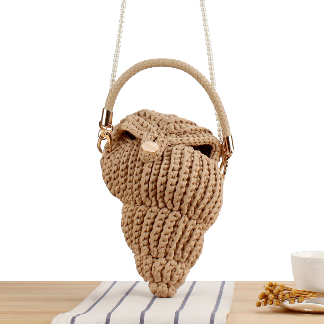 Elegant Handbag in Shell Design Bowlift