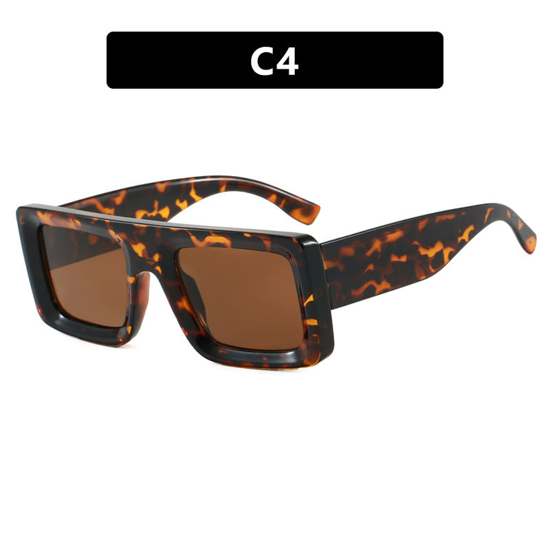 Women's fashionable square sunglasses with sturdy frame and protective lenses Bowlift