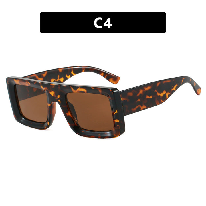 Women's fashionable square sunglasses with sturdy frame and protective lenses Bowlift