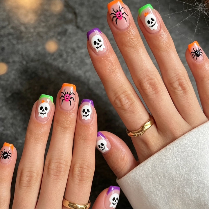 Halloween-Themed Nail Art Extensions Bowlift