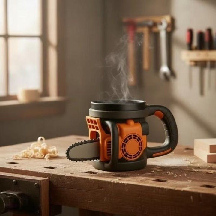 Chainsaw Design Coffee Mug Bowlift