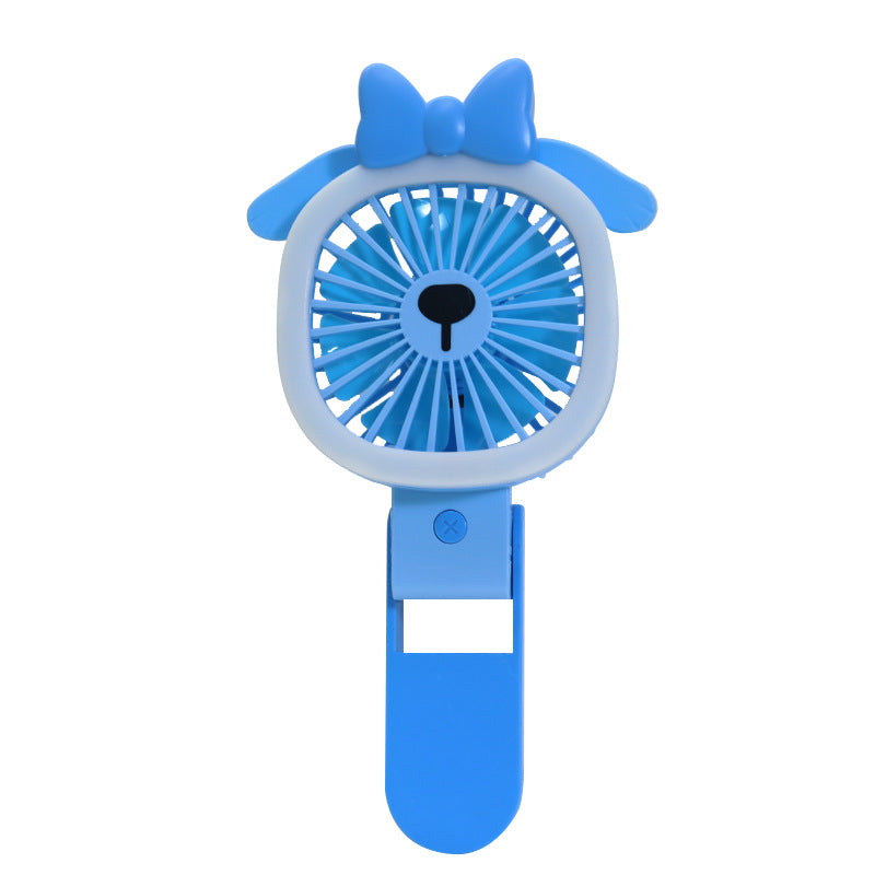 Women Portable USB Mini Fan with Cute Design Bowlift