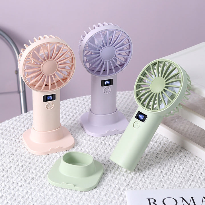 Women Portable Mini Fan Bowlift