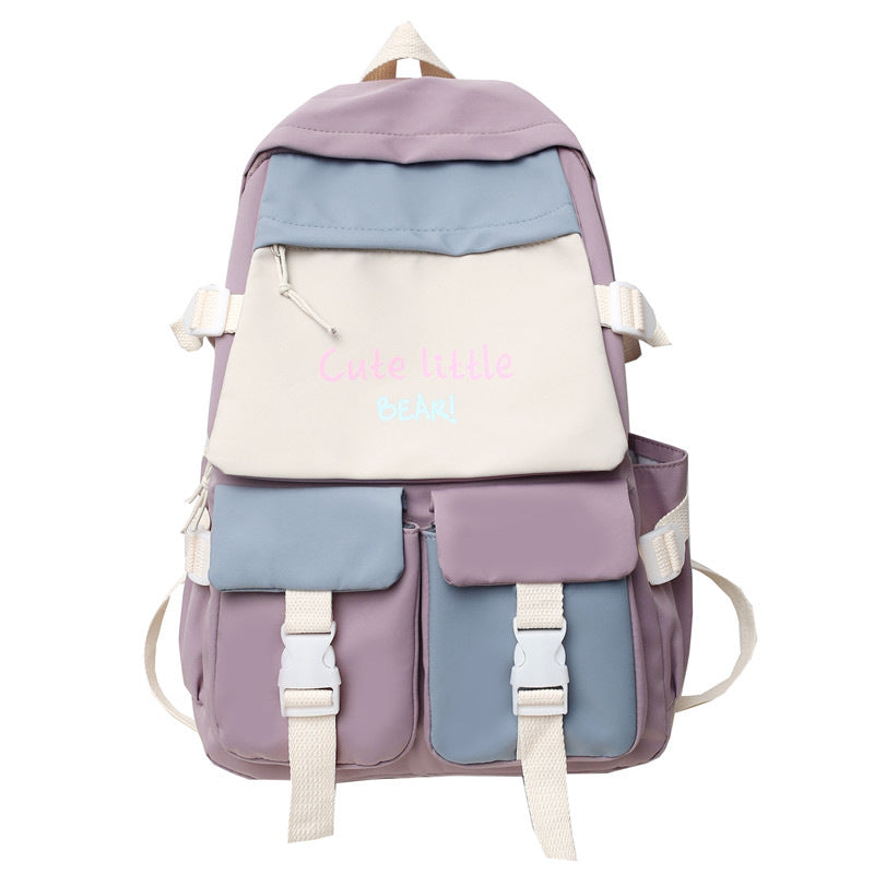 Leisure backpack with practical storage pockets Bowlift