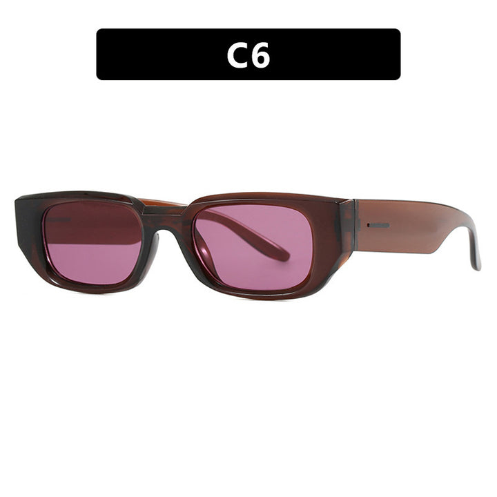 Women's fashionable sunglasses with innovative, transparent frame and polarized lenses Bowlift