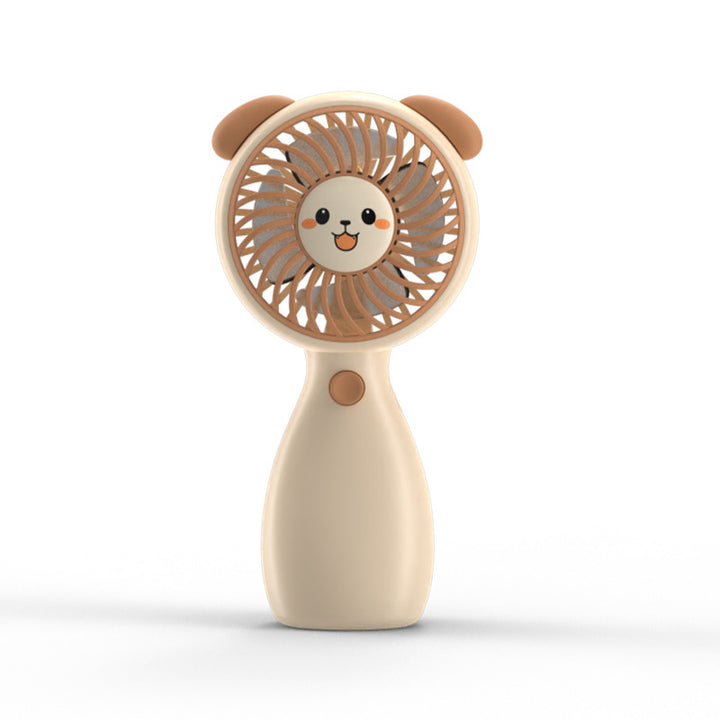 Cute Animal-Themed Portable Handheld Fan Bowlift