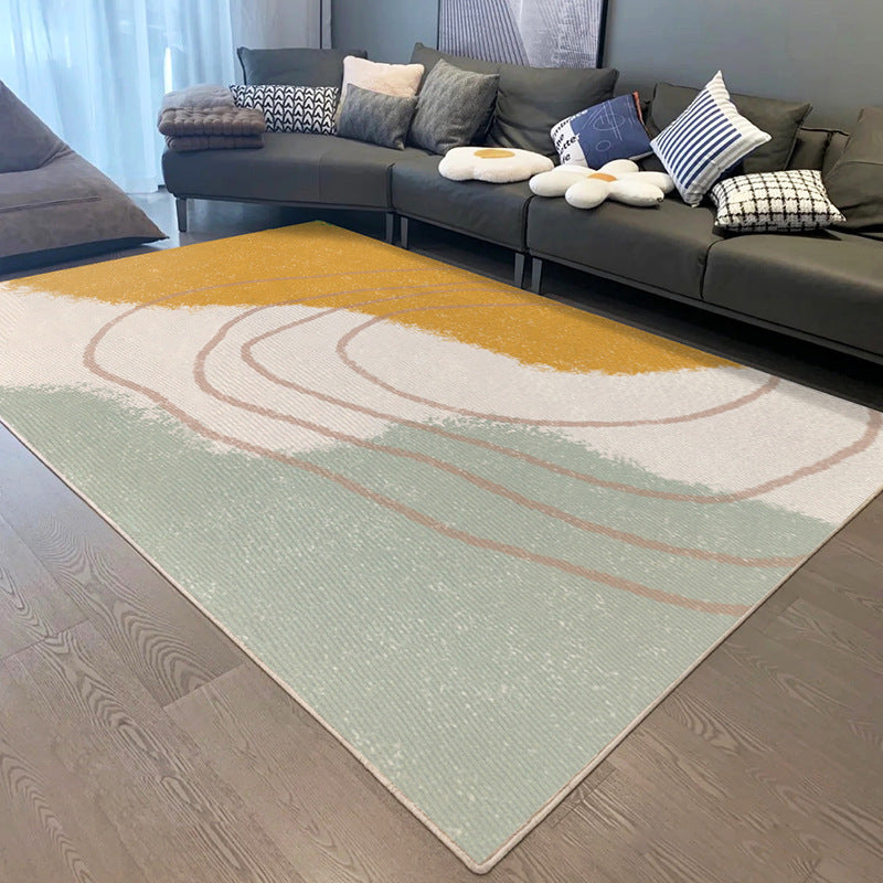 Modern Geometric Area Rug Bowlift