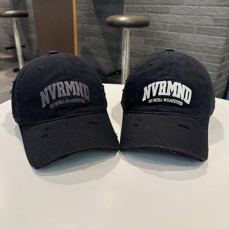 Men's Distressed Graphic Baseball Cap Bowlift