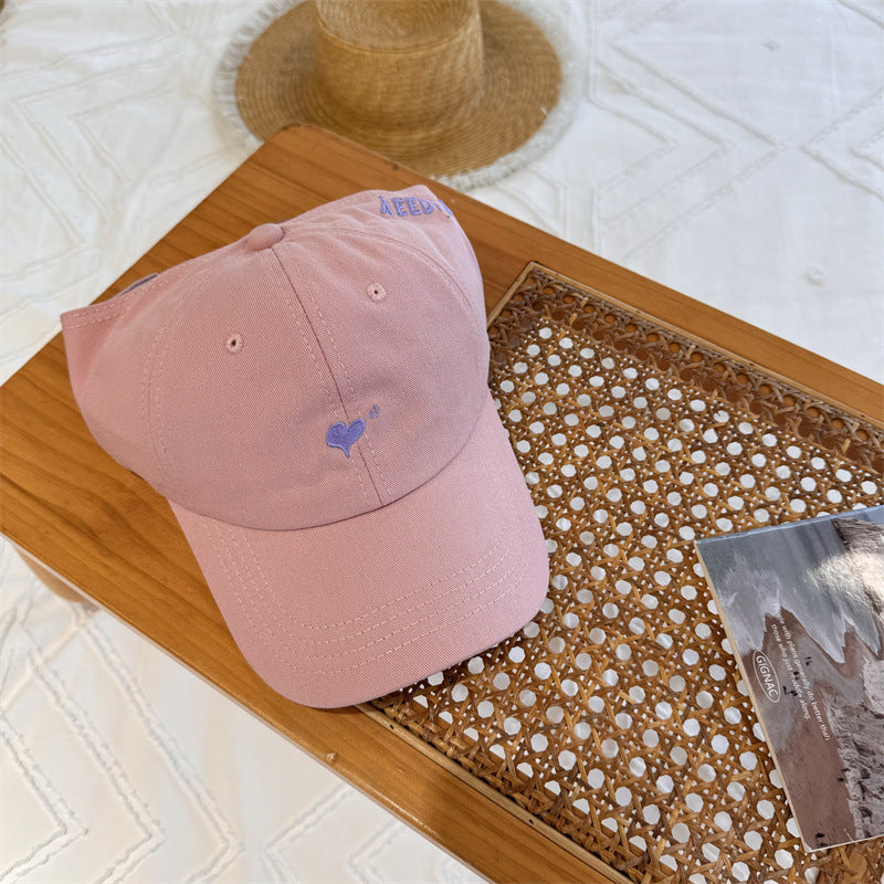 Women's Cute Embroidered Cap Bowlift