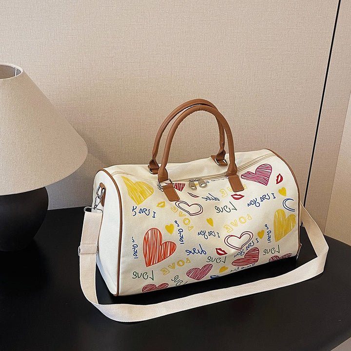 Playful Graphic Weekender Bag