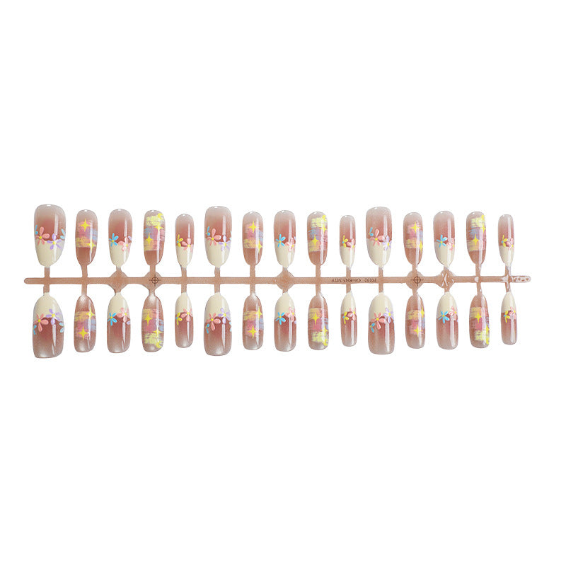 Artistic Decorative Press-On Nails