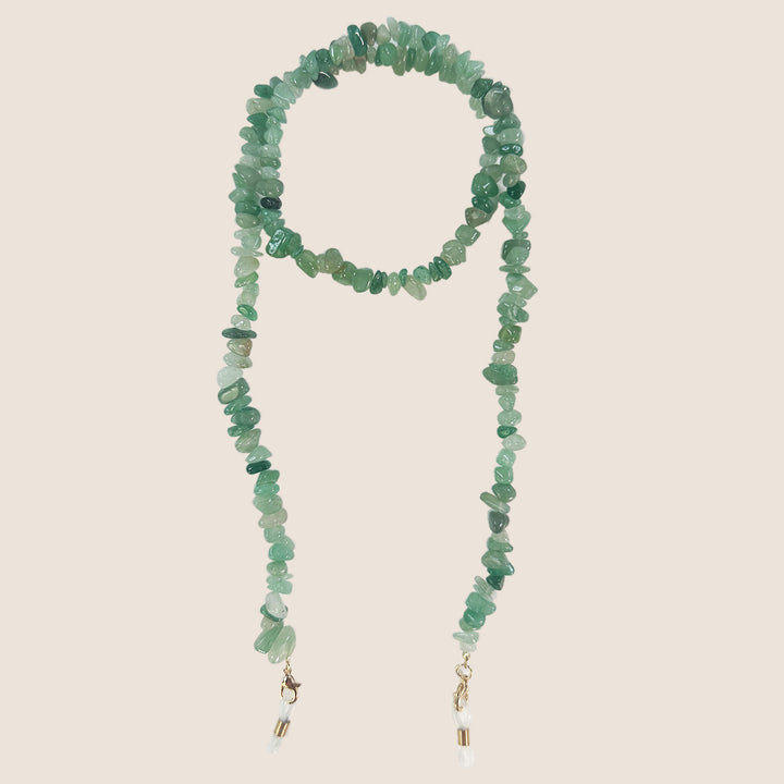 Artisan Gemstone Eyewear Chain Bowlift
