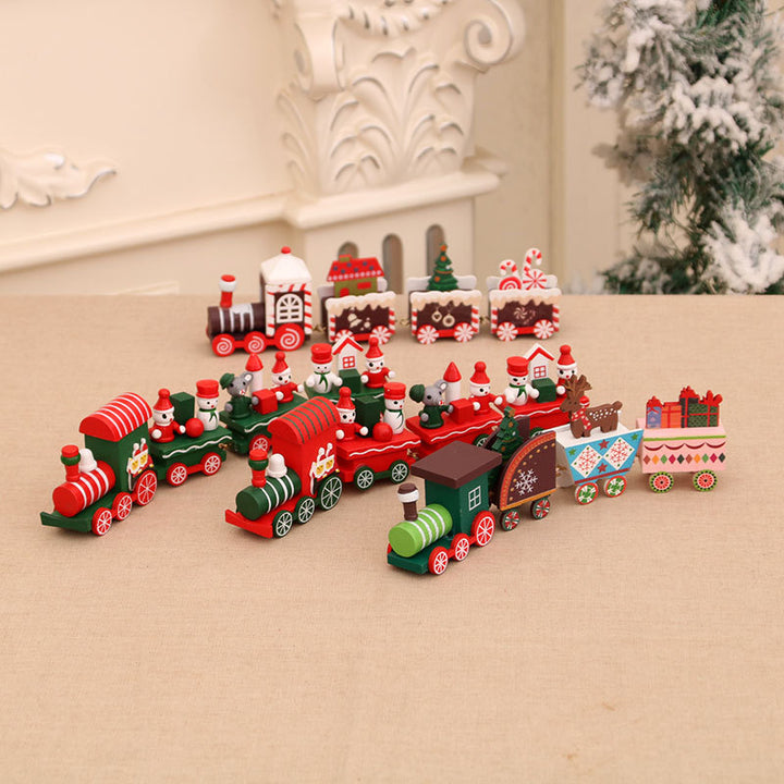 Decorative Christmas Train Ornament Bowlift