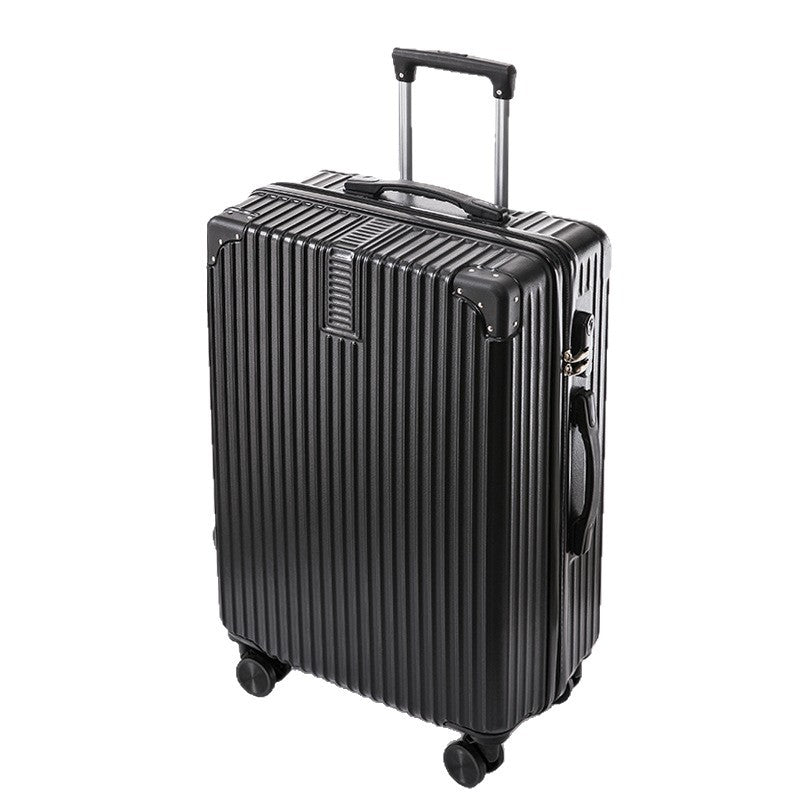 Unisex Rigid Spinner Suitcase with Multi-Directional Wheels Bowlift