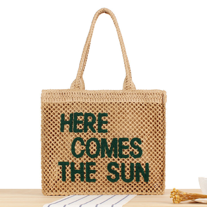 Shopping Bag Made of Natural Wicker Bowlift