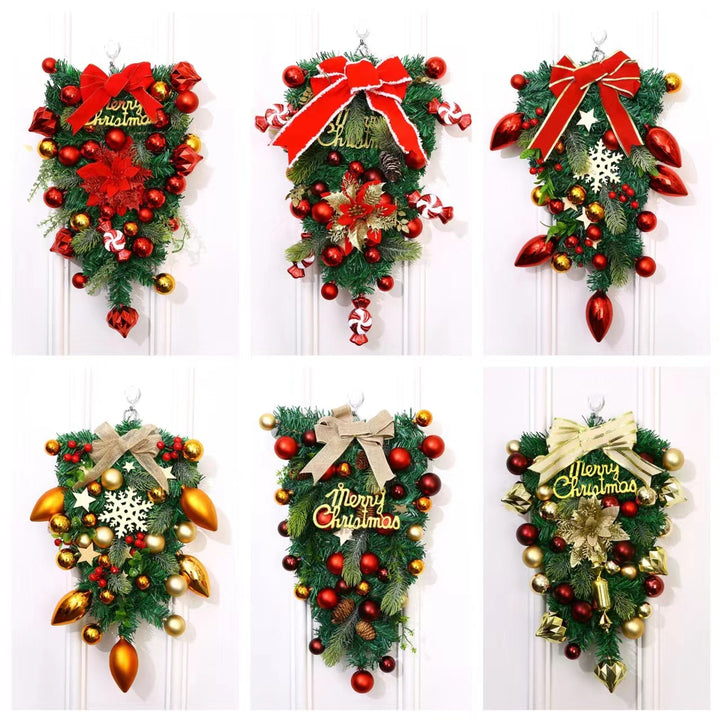 Festive Christmas Wreath Decoration Bowlift
