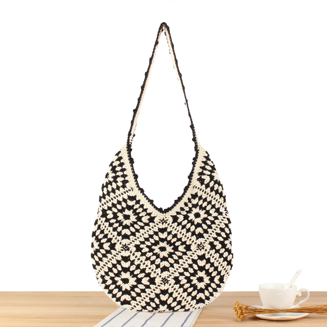 Handbag in modern crochet pattern Bowlift
