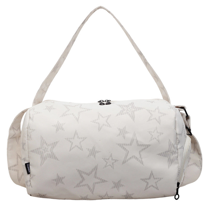 Women's Sports Bag Bowlift with Stylish Star Pattern