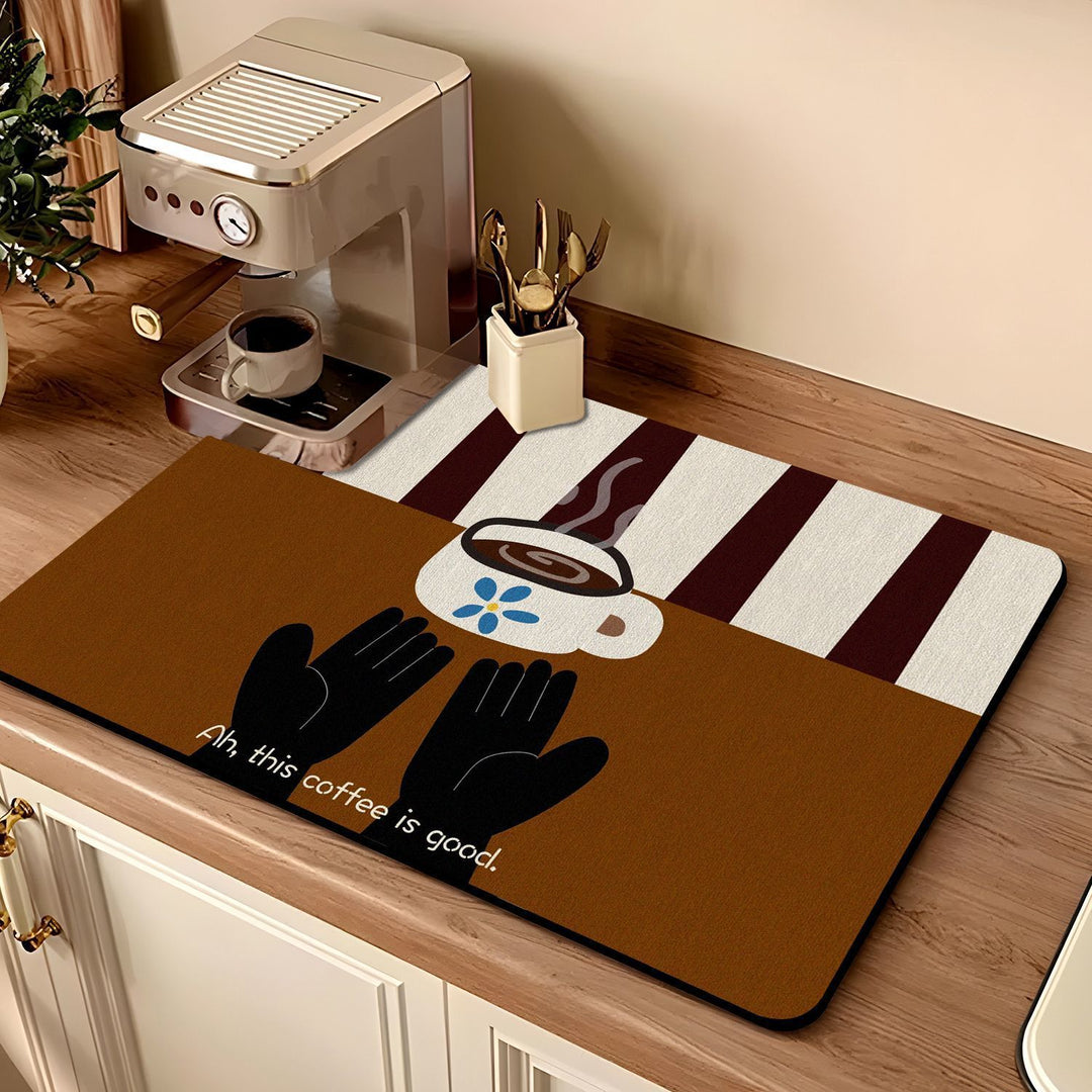 Decorative Kitchen Anti-Fatigue Mat Bowlift