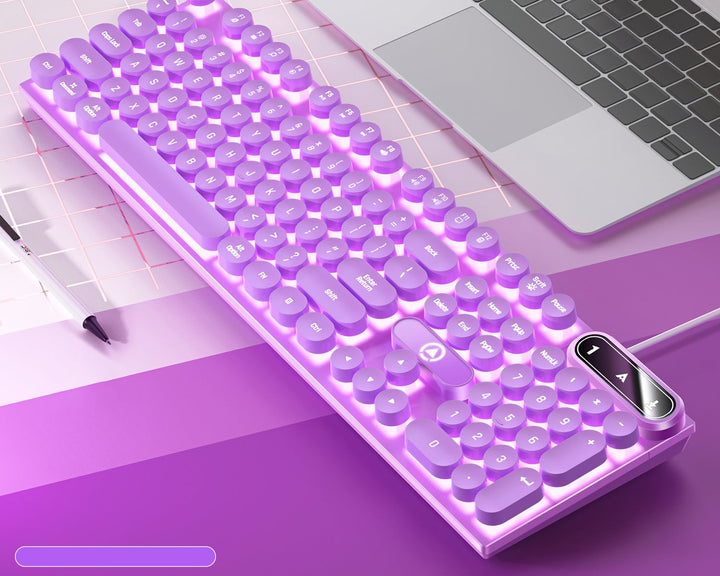 Retro Mechanical Keyboard Bowlift