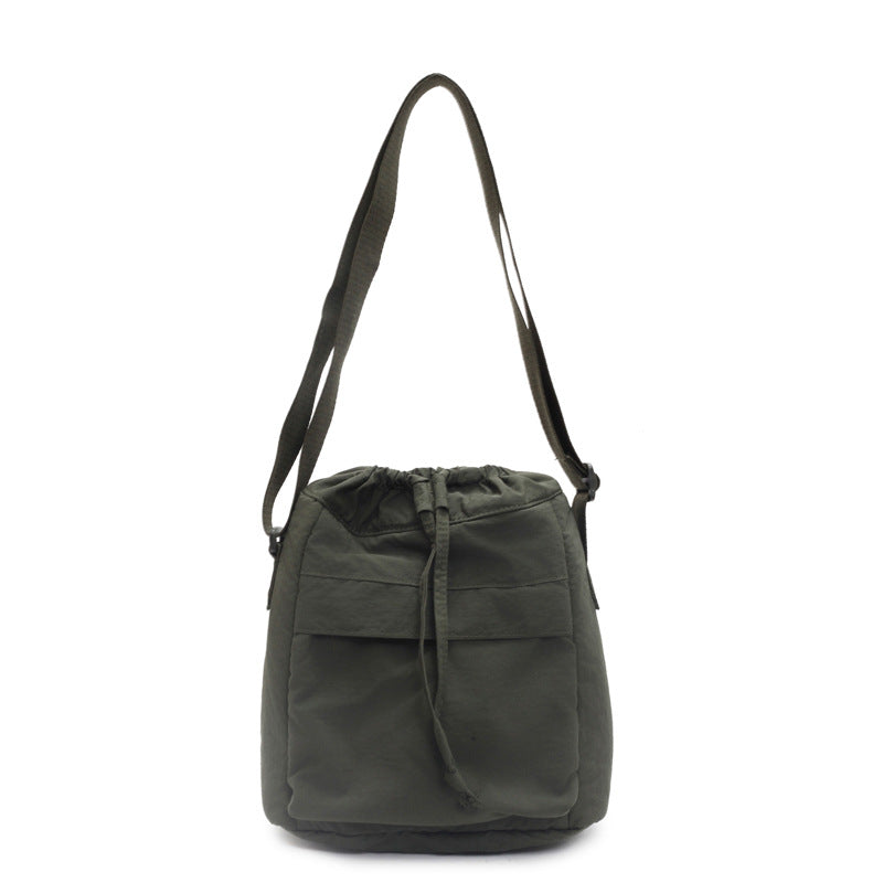 Casual Drawstring Bucket Bag Bowlift