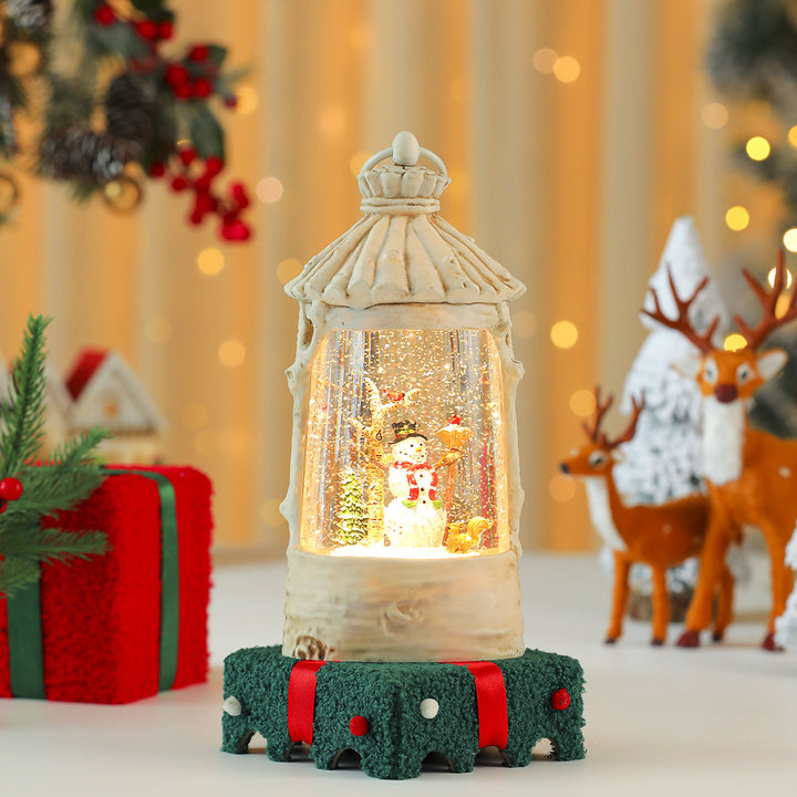 Decorative Illuminated Holiday Lantern Bowlift