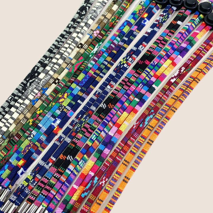 Decorative Patterned Eyewear Retention Strap Bowlift