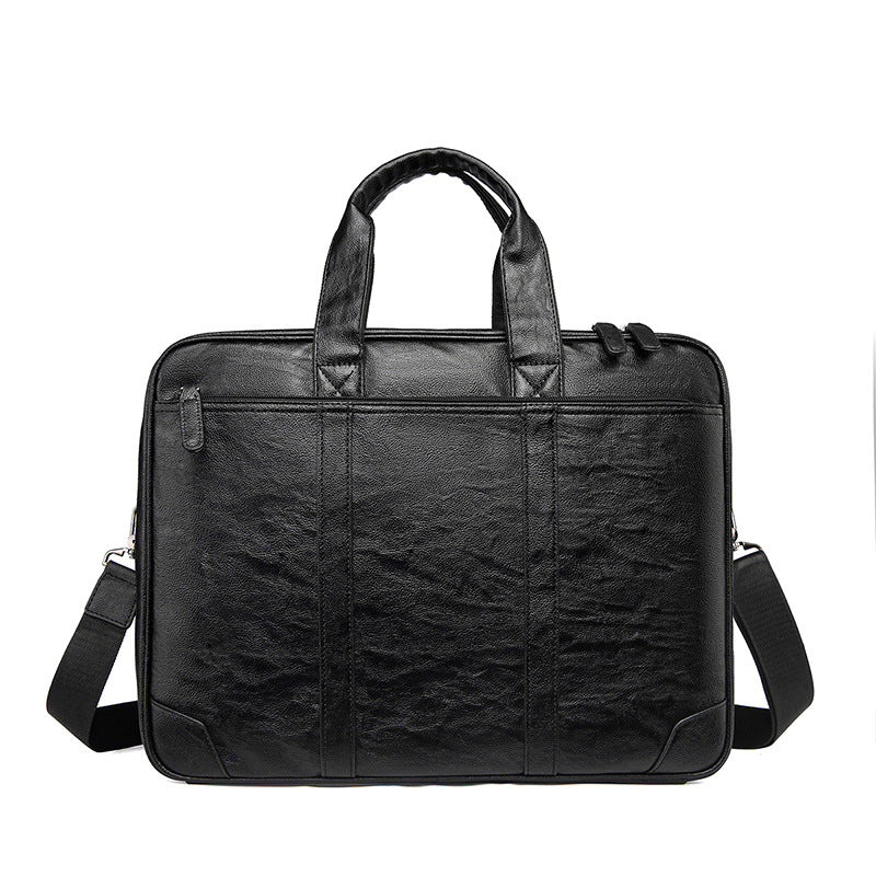 Professional Leather Briefcase Bowlift