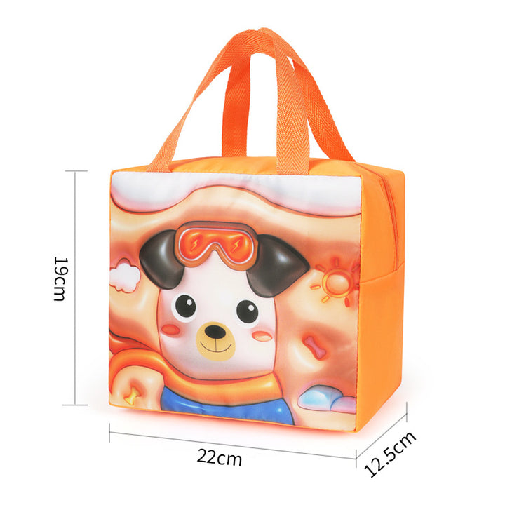 Cooler bag with playful cat design Bowlift
