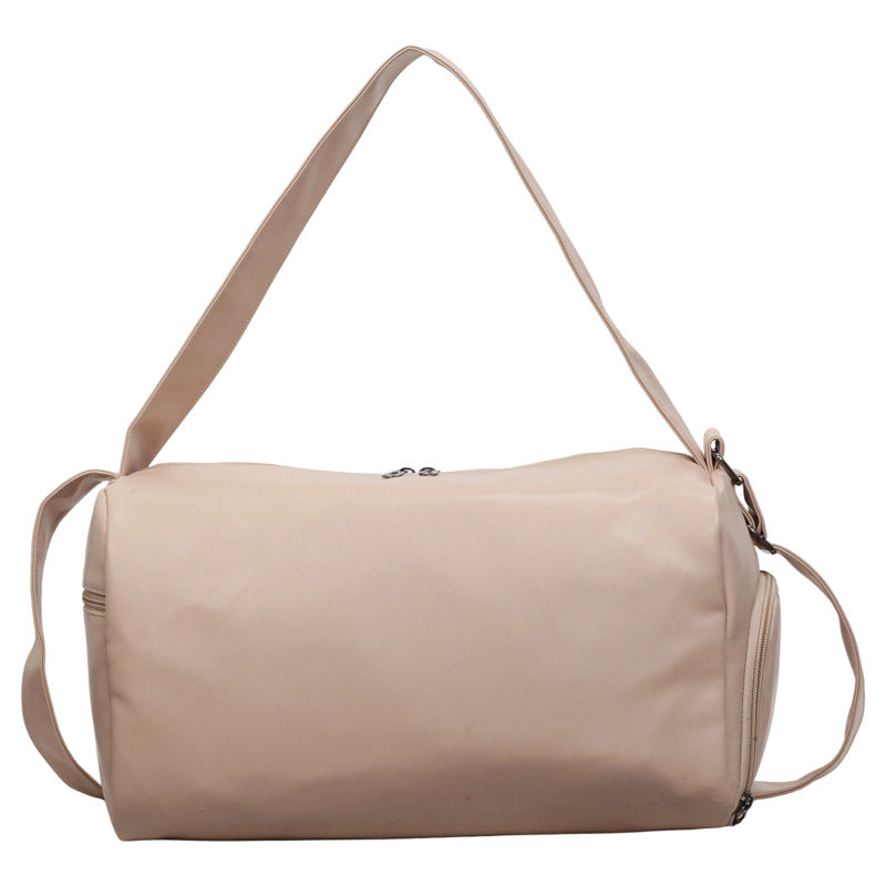 Stylish Leather Duffle Bag Bowlift