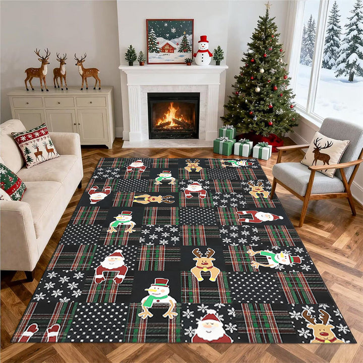 Christmas-Themed Area Rug Bowlift