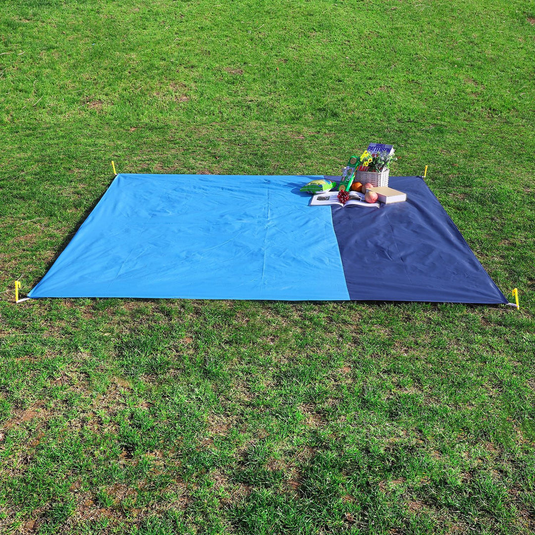 Large Outdoor Multi-Functional Picnic Blanket Bowlift