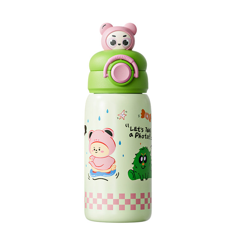 Funny water bottle with animal motif Bowlift