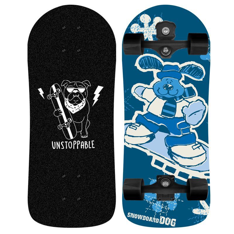 Unicorn-Themed Graphic Skateboard Bowlift