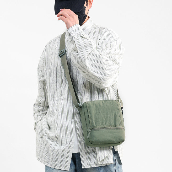 Lightweight Multi-Pocket Crossbody Messenger Bag Bowlift