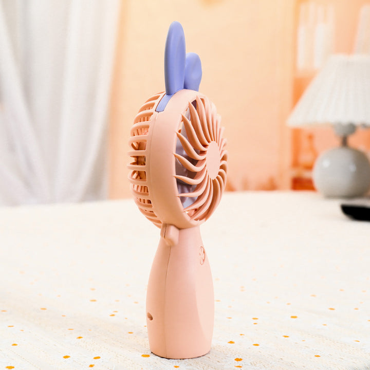 Ladies portable designer hand fan Bowlift