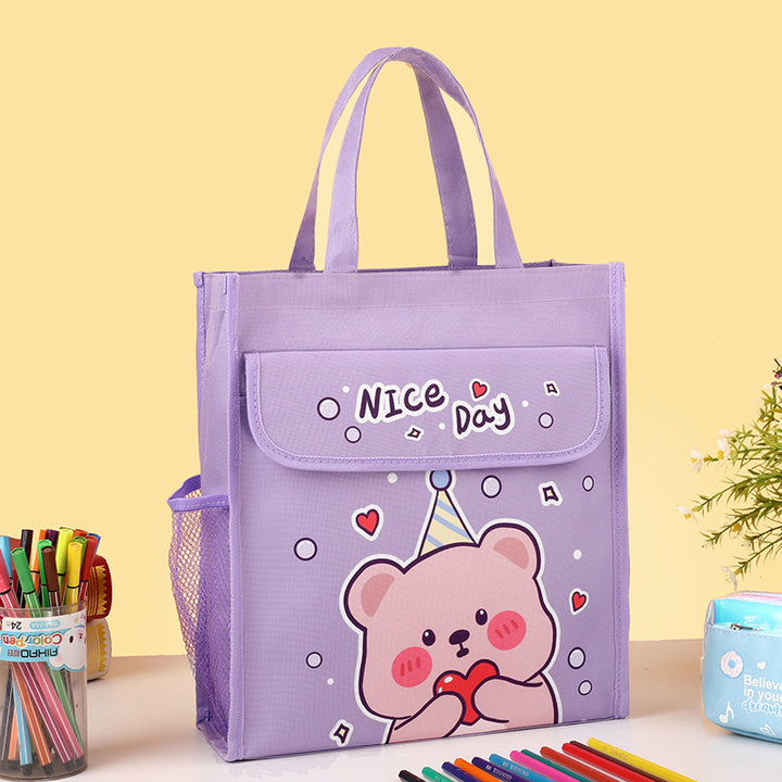 Stylish Kids' Cartoon-Themed Storage Bag Bowlift
