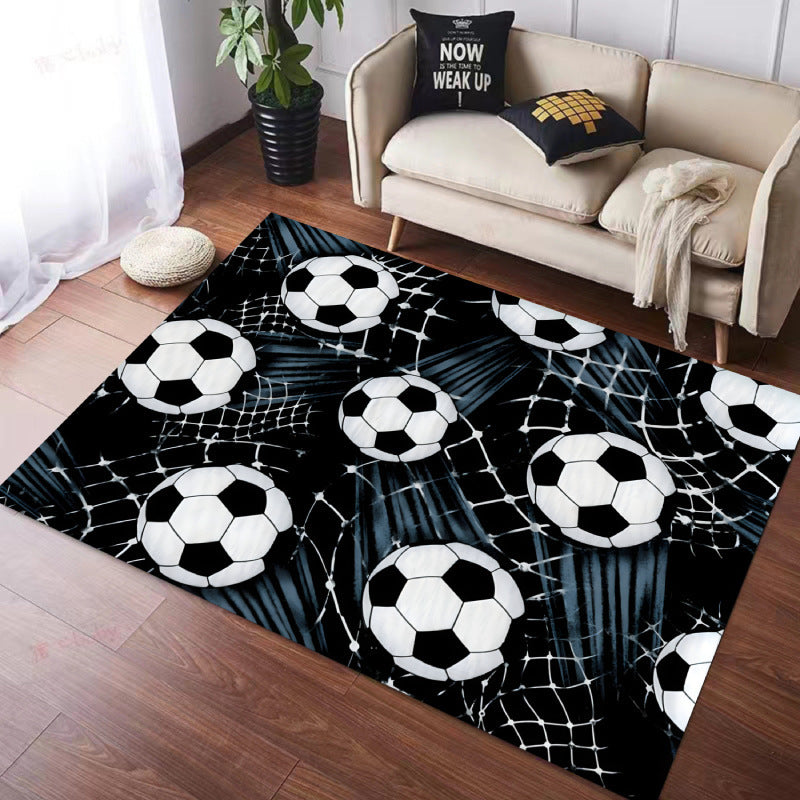 Basketball-Themed Area Rug Bowlift