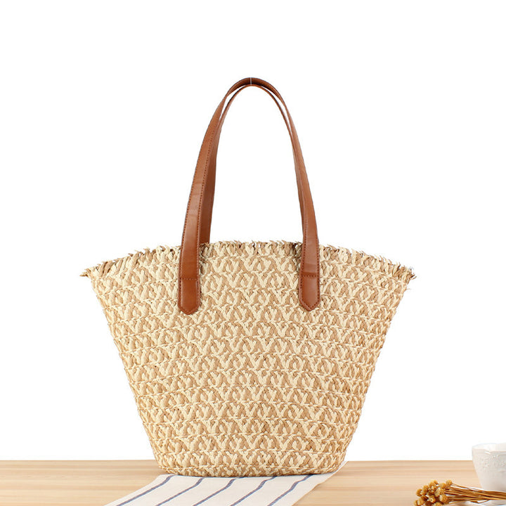 Elegant Basket Bag with Fine Pattern Bowlift