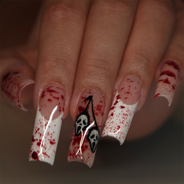 Halloween-Inspired Horror Nail Art Set
