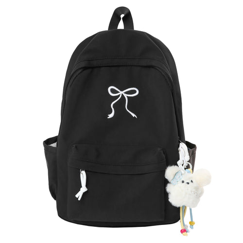 Children's Charming Embroidered Backpack Bowlift