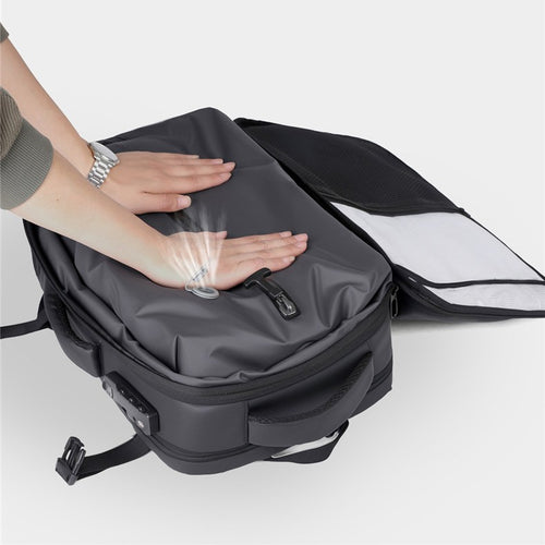Versatile laptop backpack with waterproof design and thoughtful interior layout Bowlift